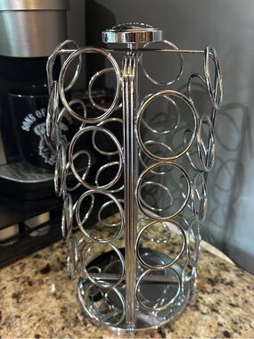 Rotating Keurig Chrome 36 K-Cup Holder
